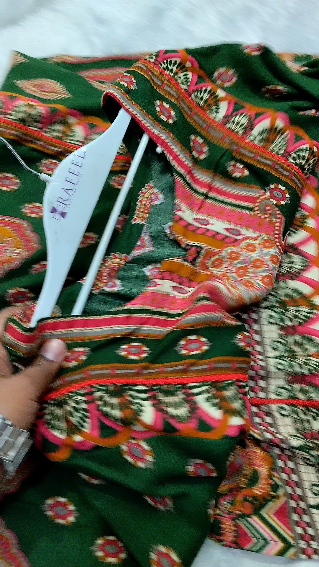 Fancy Designer Printed Rayon Kurti By Mks Creations