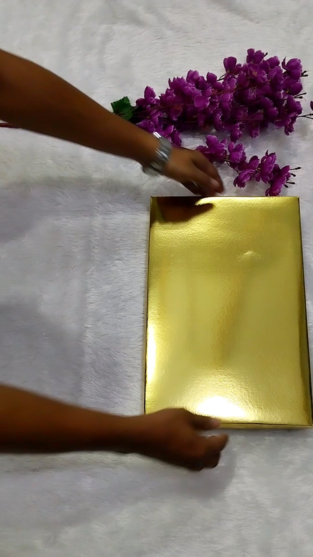 Violet And Yellow Colour Banarasi Khaddi Georgette Saree Small Buti