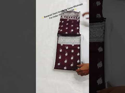 Viral Saree Coffee Brown Khaddi Georgette Saree