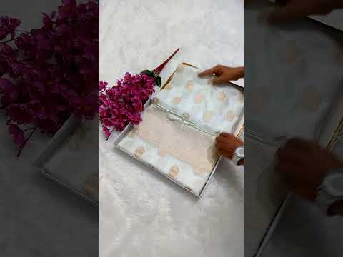 Wedding Banarasi Pure White Mashru Silk Saree