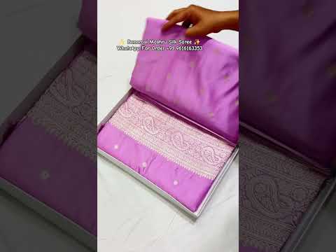 Pink Color Banarasi Mashru Silk Saree