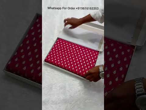 Pink Colour Zari Buti Georgette Saree