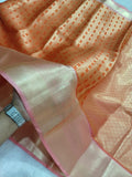 Fancy Banarasi Tissue Brocade Saree Double Zari Woven