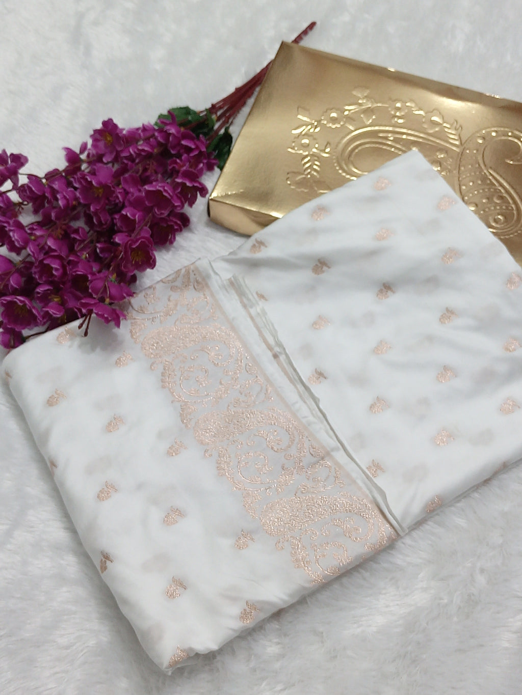 Elegant Design Banarasi Mashru Silk Saree