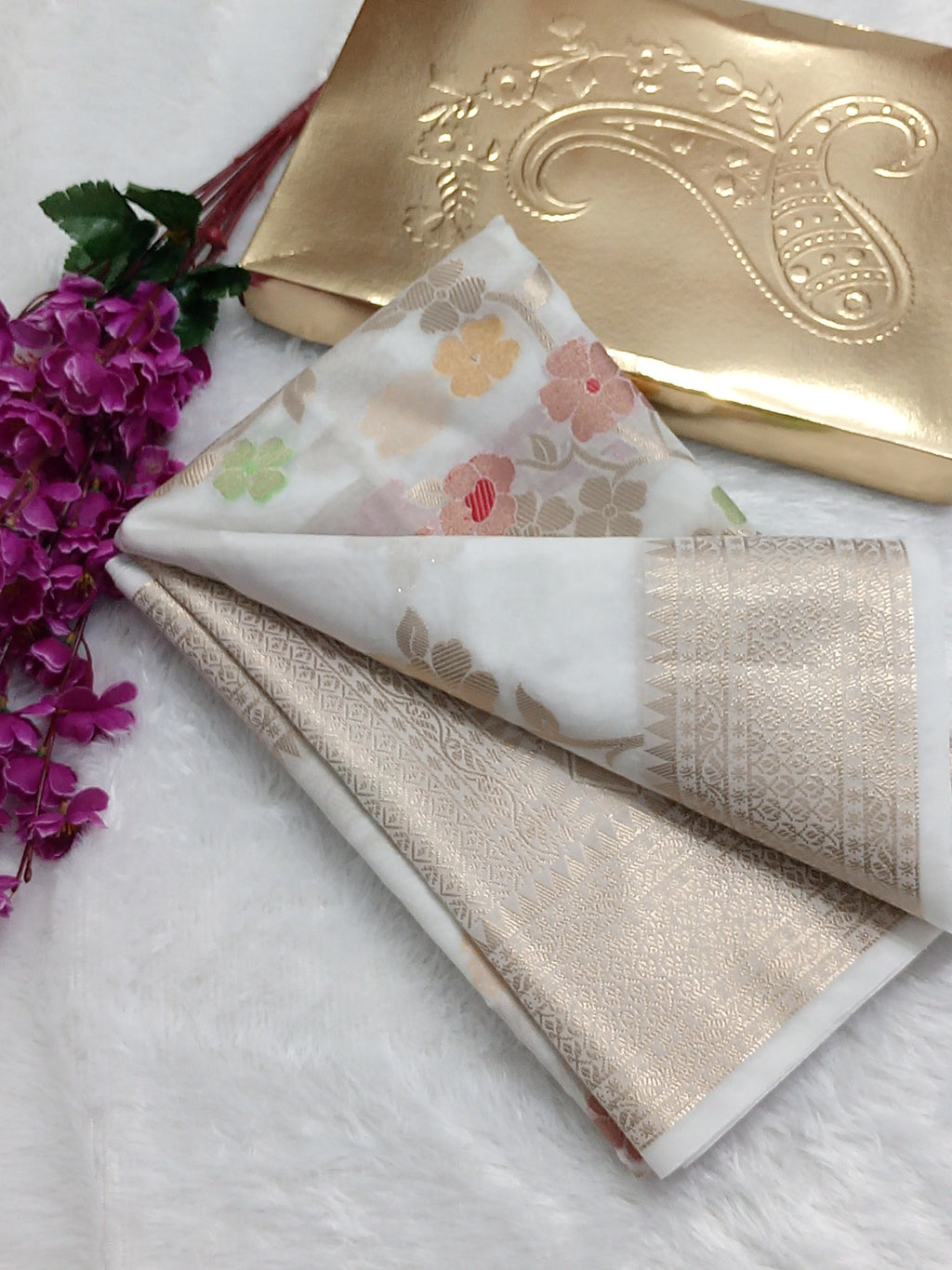 Most Demanding Banarasi Semi Georgette Saree