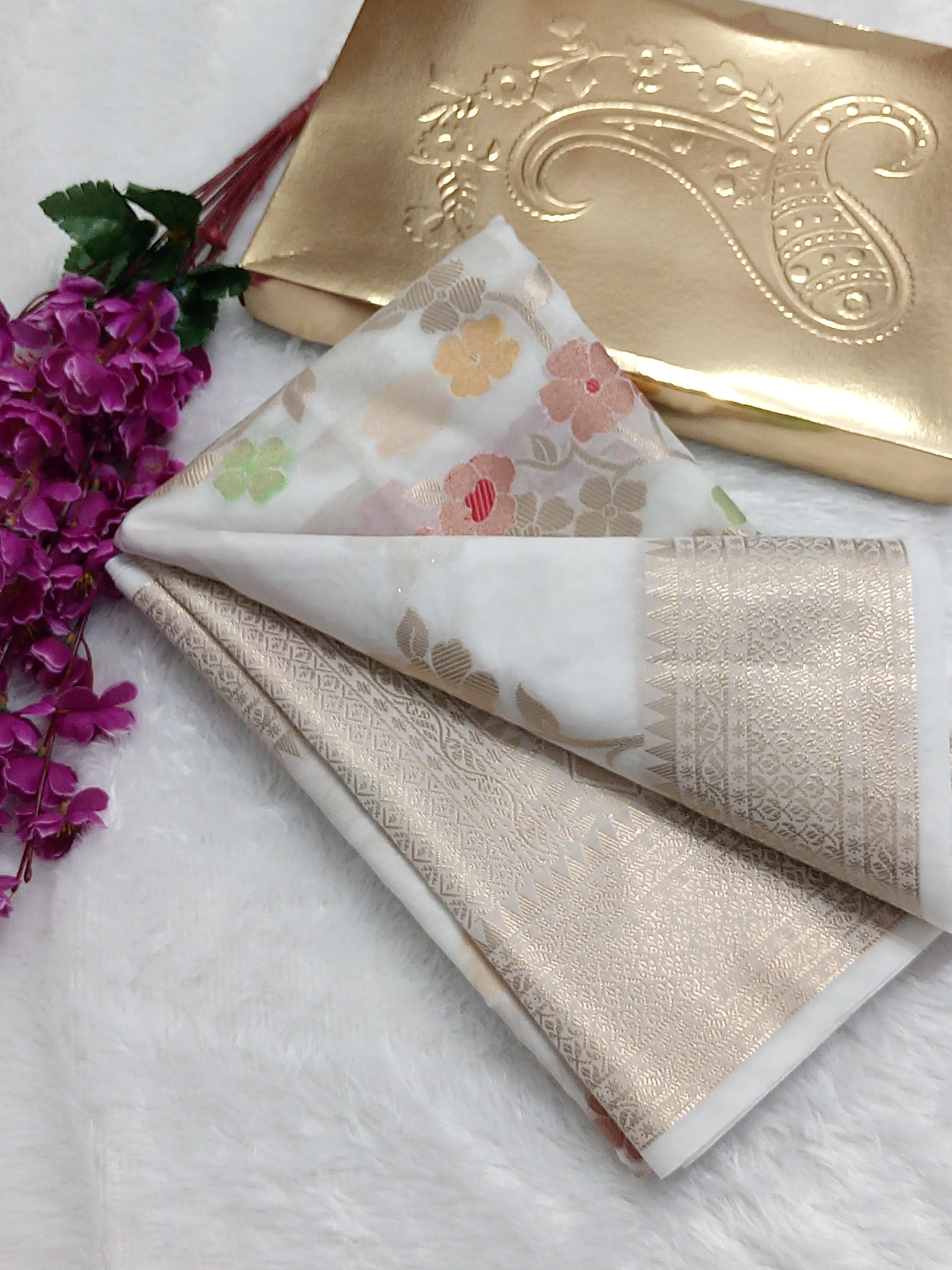 Most Demanding Banarasi Semi Georgette Saree