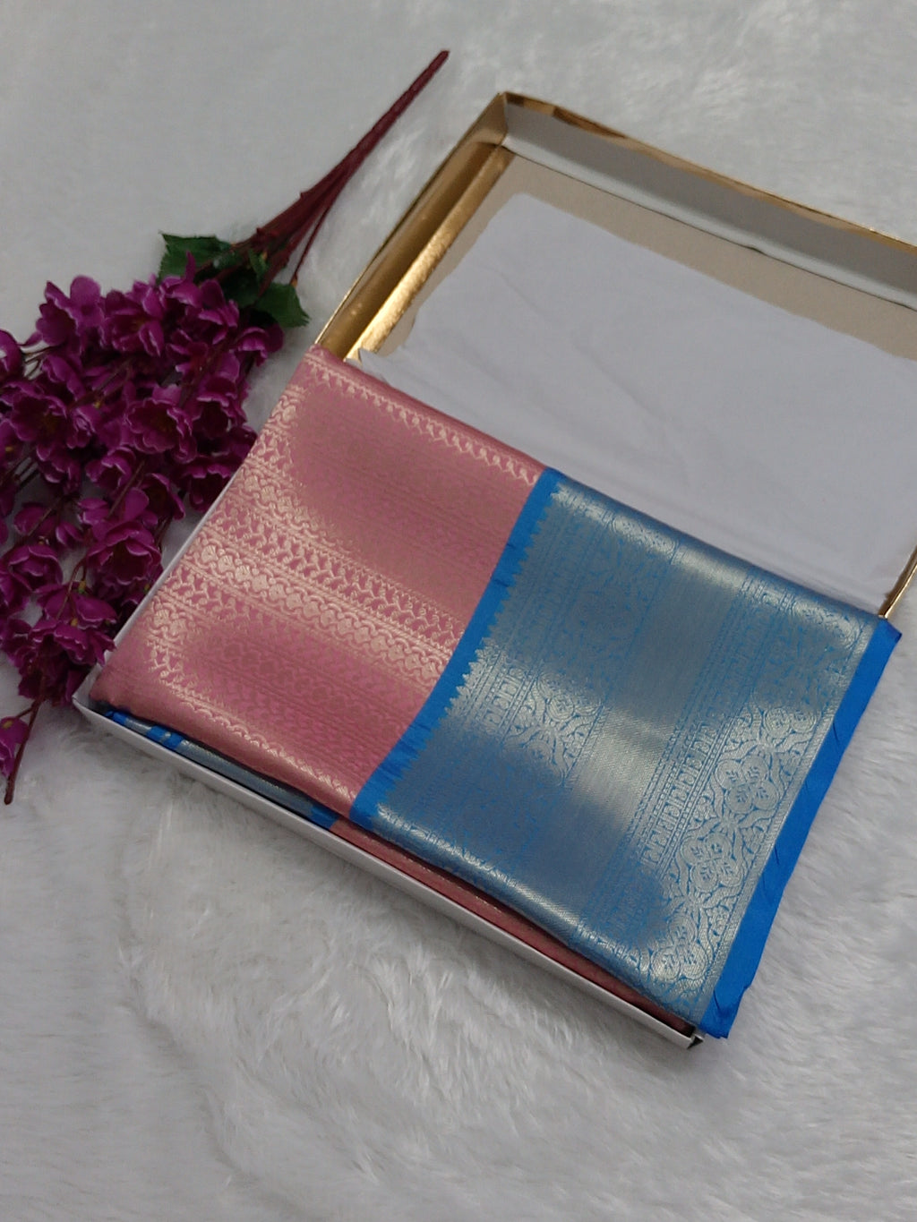Wedding Wear Banarasi Semi Mashru Silk Saree
